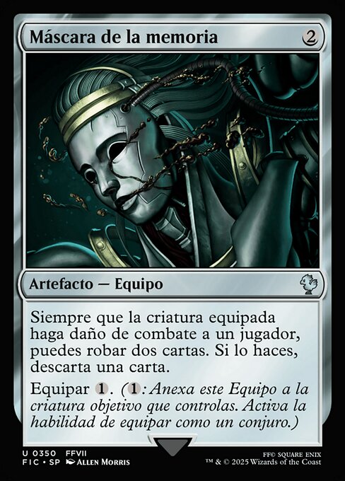 Máscara de la memoria