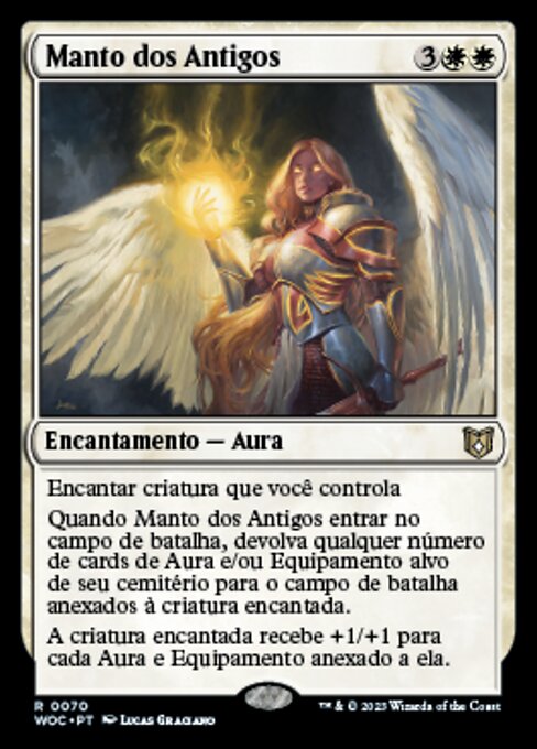 Mantle of the Ancients (Wilds of Eldraine Commander #70)