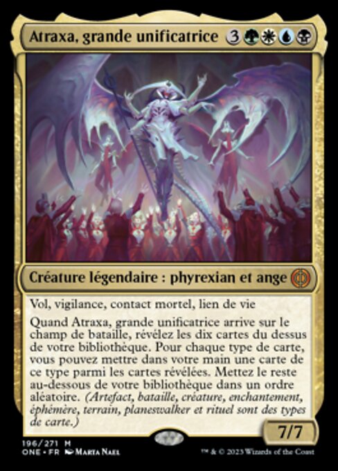 Atraxa, Grand Unifier (Phyrexia: All Will Be One #196)