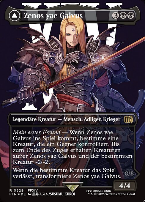 Zenos yae Galvus // Shinryu, Transcendent Rival