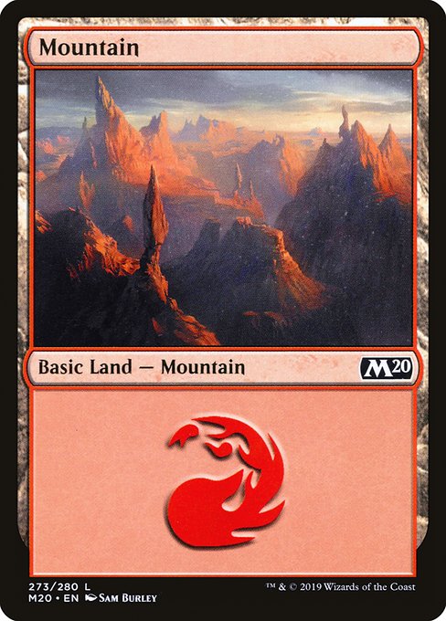 Mountain (Core Set 2020 #273)