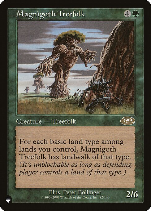 Magnigoth Treefolk (The List #868)