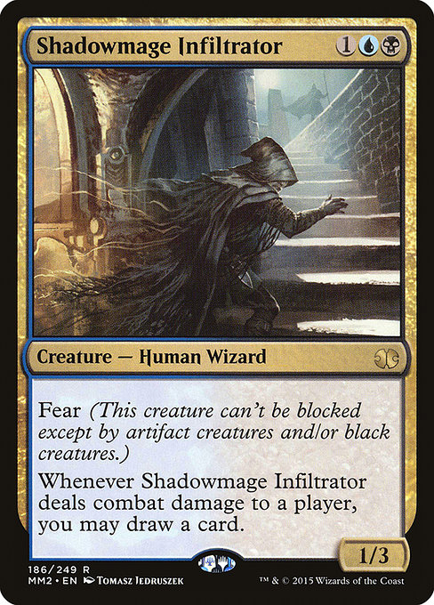 Shadowmage Infiltrator (Modern Masters 2015 #186)