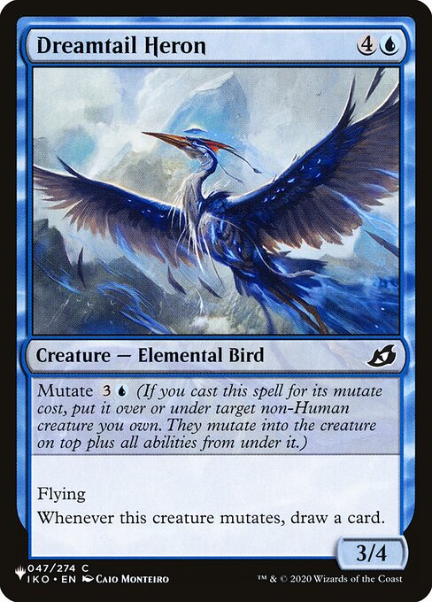 Dreamtail Heron (The List #IKO-47)