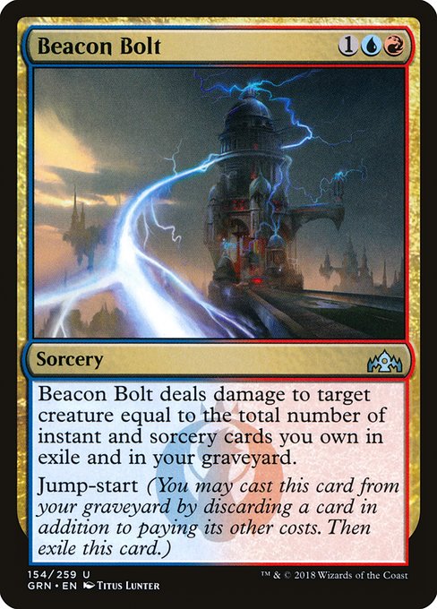 Beacon Bolt (Guilds of Ravnica #154)