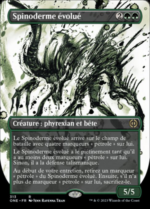 Evolved Spinoderm (Phyrexia: All Will Be One #313)
