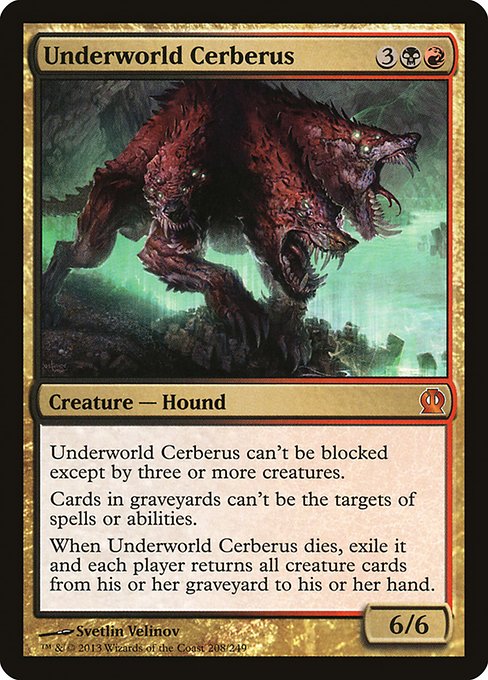 Underworld Cerberus card image