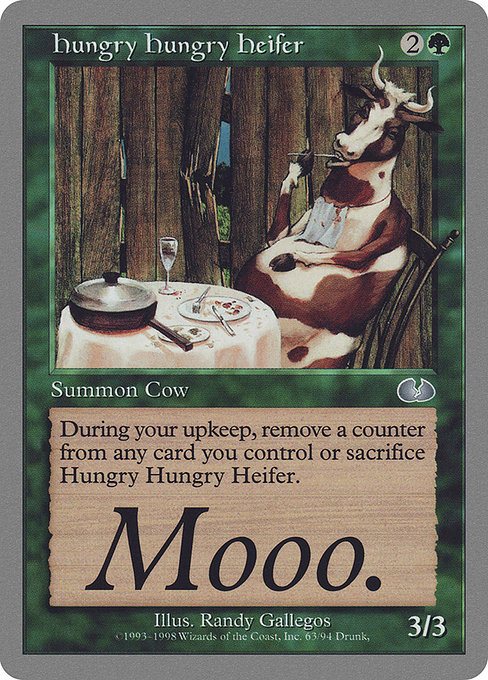 Hungry Hungry Heifer (Unglued #63)