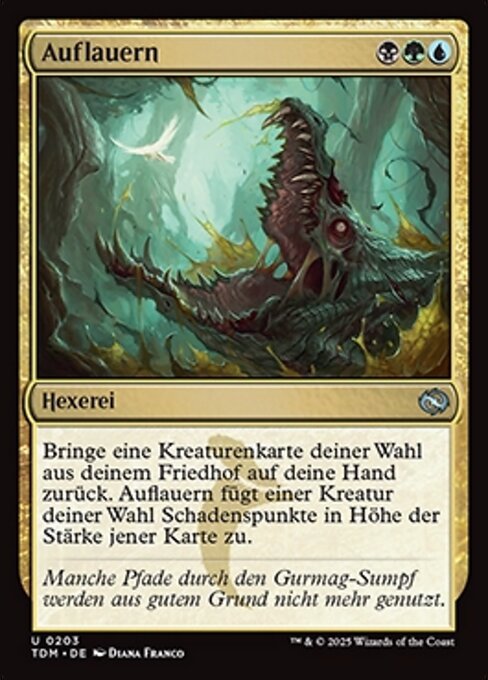 Auflauern