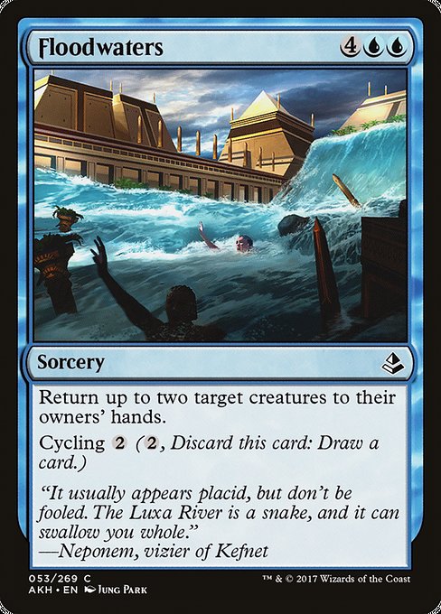 Floodwaters card image
