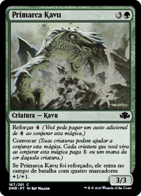 Kavu Primarch (Dominaria Remastered #167)
