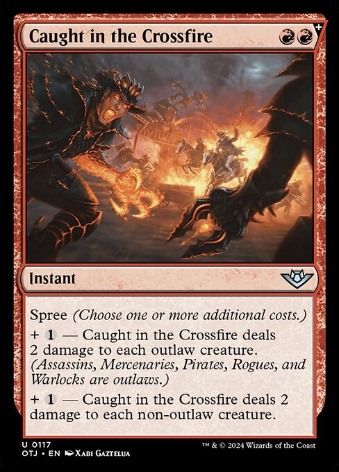 Caught in the Crossfire card image