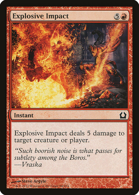 Impact explosif|Explosive Impact
