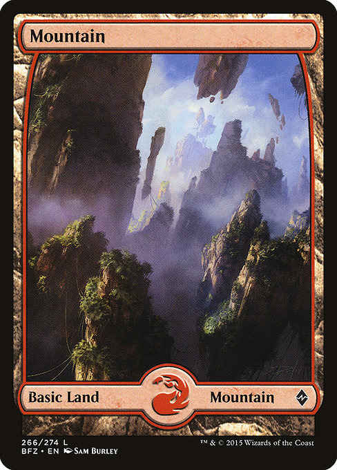 Mountain (Battle for Zendikar #266)