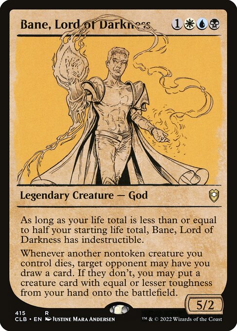 Bane, Lord of Darkness (Commander Legends: Battle for Baldur's Gate #415)