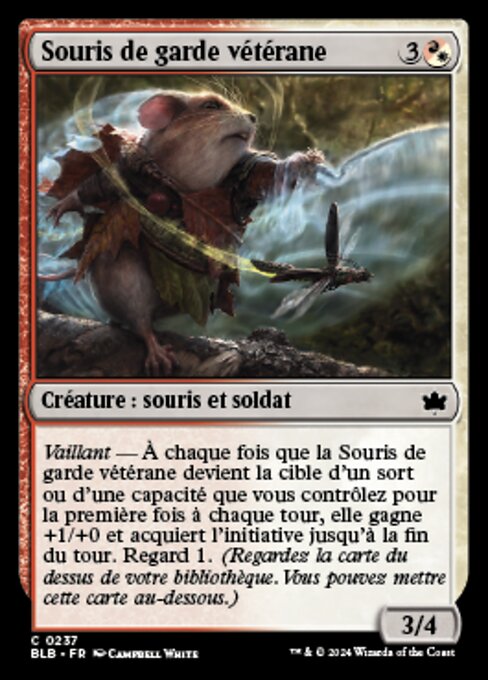 Veteran Guardmouse (Bloomburrow #237)