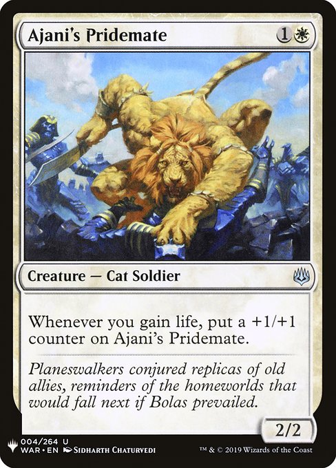 Ajani's Pridemate (Mystery Booster #14)