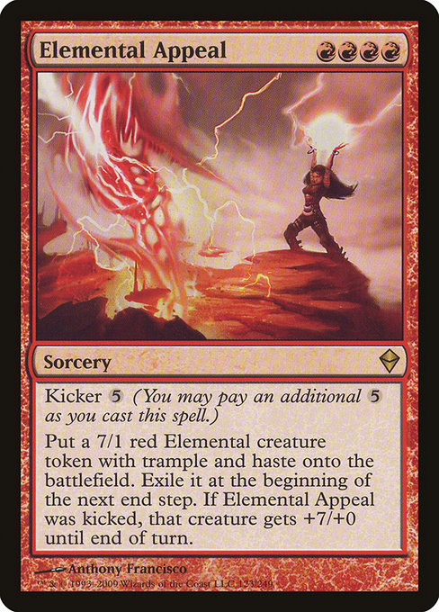 Elemental Appeal (Zendikar #123)