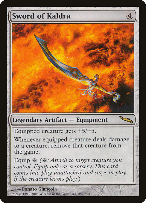 Sword of Kaldra (Mirrodin #251)