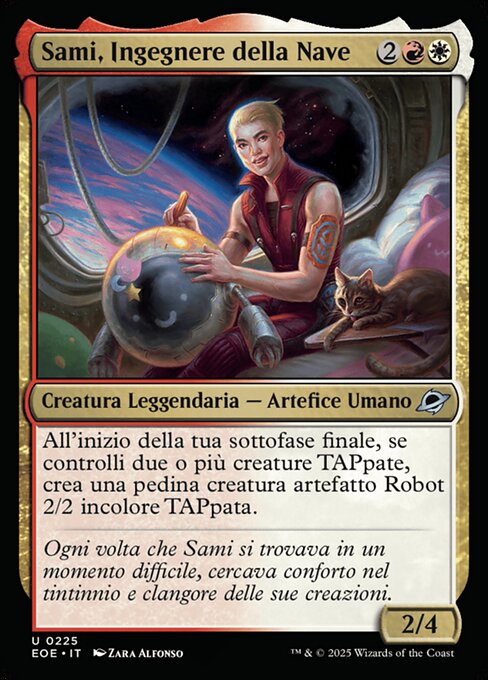 Sami, Ship's Engineer