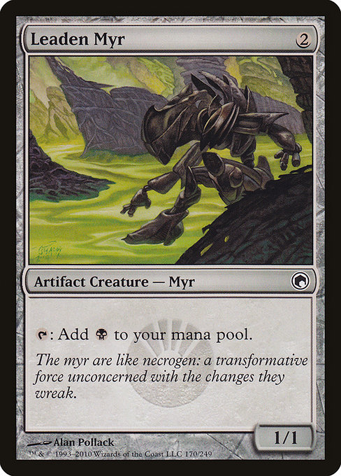 Leaden Myr (Scars of Mirrodin #170)