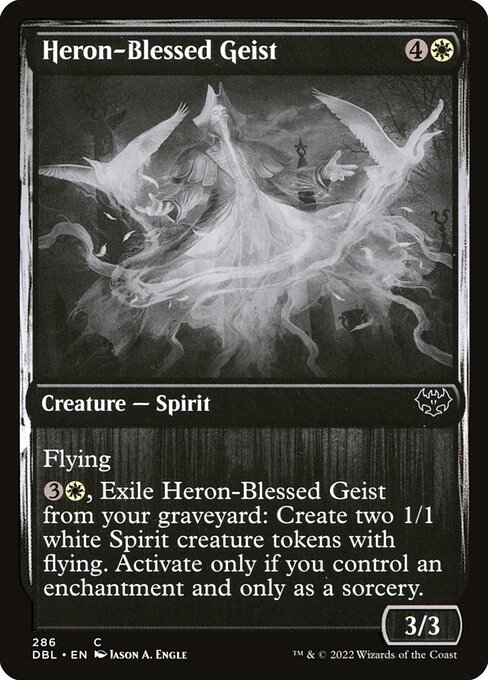 Heron-Blessed Geist (Innistrad: Double Feature #286)