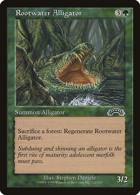 Rootwater Alligator (Exodus #122)