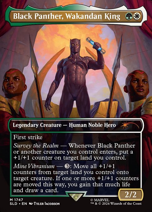 Black Panther, Wakandan King (sld) 1747 Black Panther, Wakandan King (sld) 1747