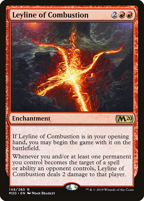 Leyline of Combustion (Core Set 2020 #148)