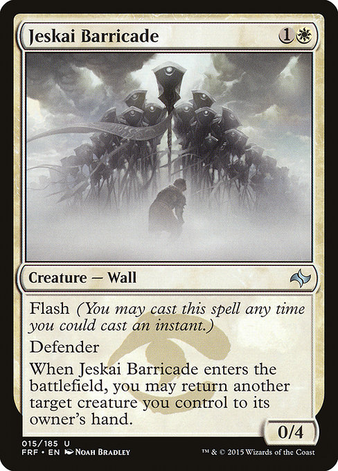 Jeskai Barricade (Fate Reforged #15)