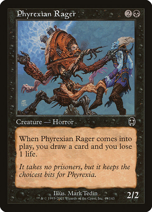 Phyrexian Rager card image
