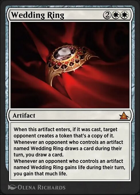 Wedding Ring magic the gathering card art