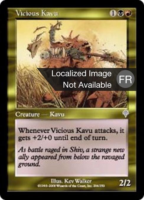 Vicious Kavu (Invasion #284)