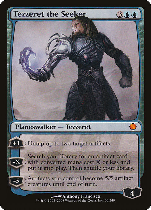 Tezzeret the Seeker (Shards of Alara #60)