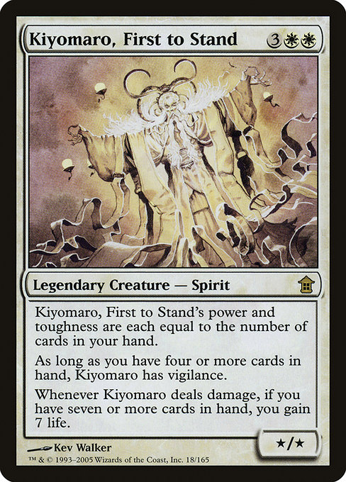 Kiyomaro, First to Stand card image