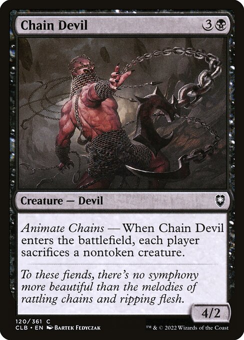 Chain Devil (Commander Legends: Battle for Baldur's Gate #120)