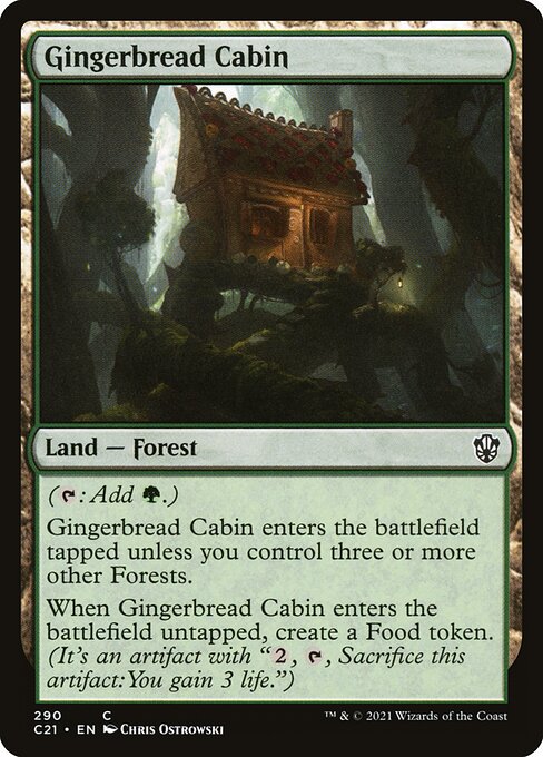 Gingerbread Cabin (c21) 290