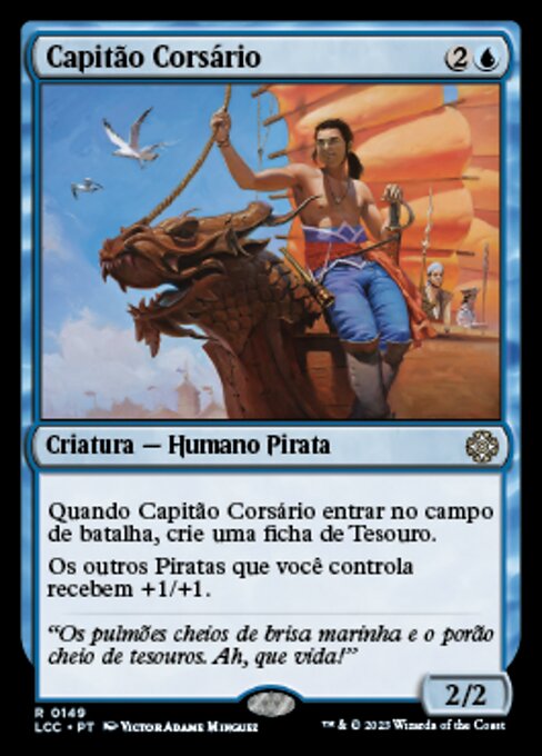 Corsair Captain (The Lost Caverns of Ixalan Commander #149)