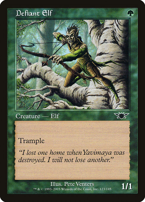 Defiant Elf card image