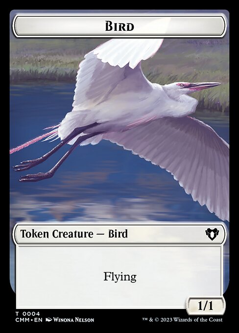 Bird (Commander Masters Tokens #4)