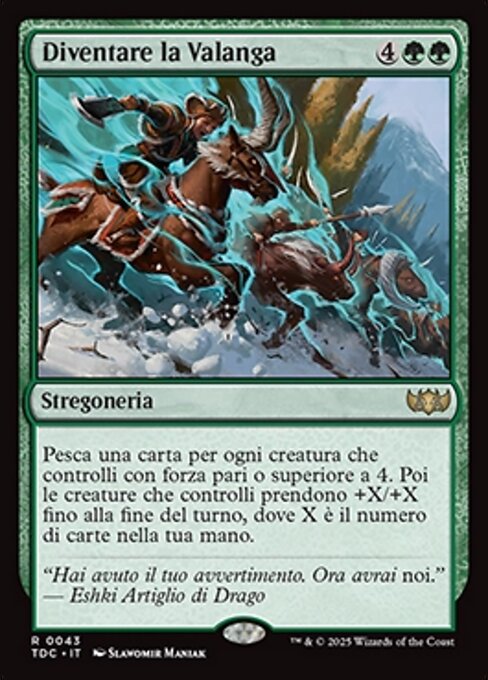 Diventare la Valanga