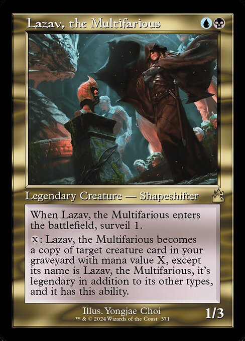 Lazav, the Multifarious (Ravnica Remastered #371)