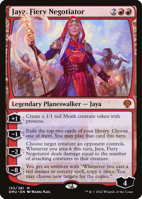 Jaya, Fiery Negotiator (Dominaria United #133)