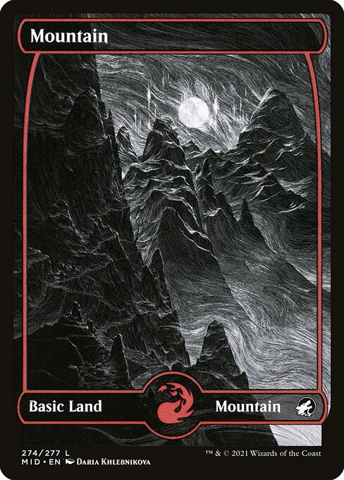 Mountain (Innistrad: Midnight Hunt #274)