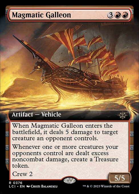 Magmatic Galleon (The Lost Caverns of Ixalan #376)