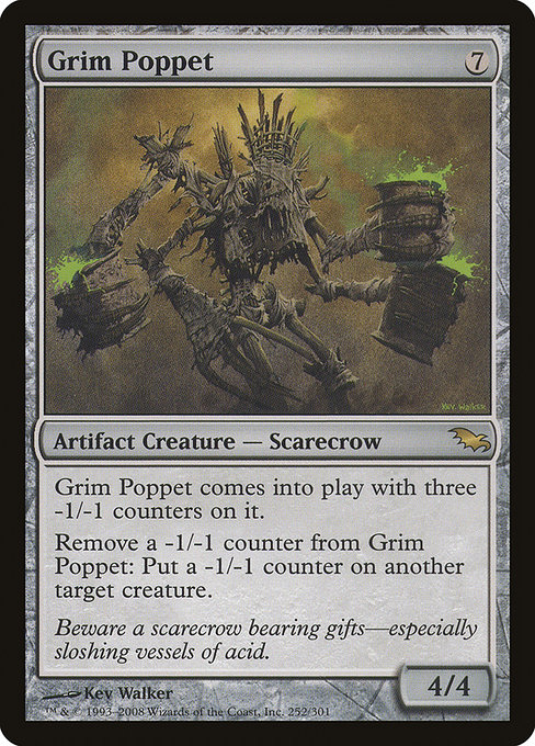 Grim Poppet (Shadowmoor #252)