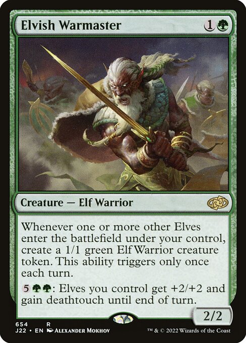 Maître de guerre elfe|Elvish Warmaster