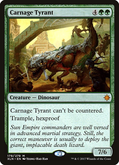 Carnage Tyrant (Ixalan #179)