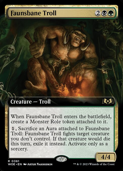 Faunsbane Troll (Wilds of Eldraine #361)