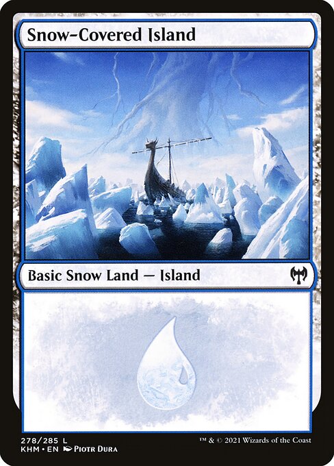 Snow-Covered Island (khm) 278